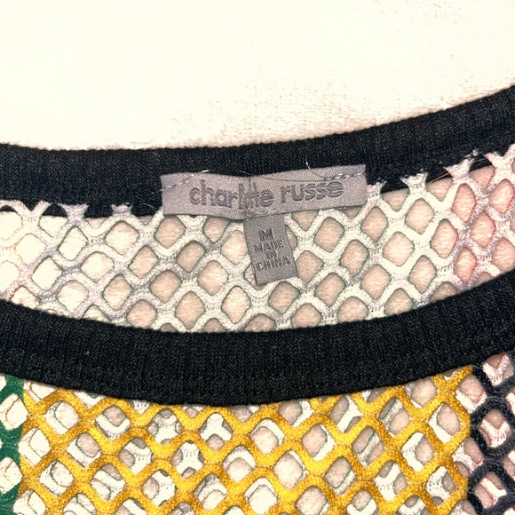 Mesh Crop Top - Picture 3 of 5